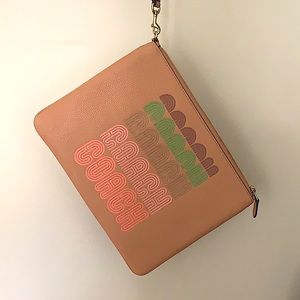 NWT Coach Large Clutch